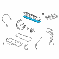 OEM 2001 Jeep Wrangler Gasket-Valve Cover Diagram - 53020758AC