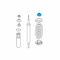 OEM BMW M235i xDrive Spring Pocket Diagram - 41-14-7-057-297