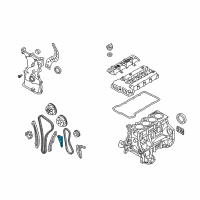 OEM 2013 Hyundai Genesis Coupe Guide-Oil Pump Diagram - 24471-25001