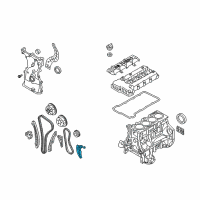 OEM 2013 Hyundai Genesis Coupe MECHANISM.TENSIONER Assembly Diagram - 24460-25001