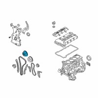 OEM Kia Rondo Cvvt Assembly-Exhaust Diagram - 243702G000