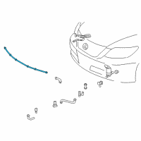 OEM 2008 Lexus LS600h Hose Diagram - 90075-15012