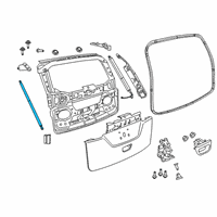 OEM 2018 Chrysler Pacifica LIFTGATE Diagram - 68230342AF