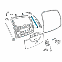 OEM Chrysler Voyager POWERPROP-LIFTGATE Power Drive Unit Diagram - 68230340AE