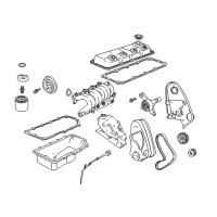 OEM 1996 Chrysler Cirrus Tube-Engine Oil Indicator Diagram - 4667352