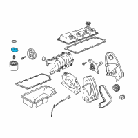 OEM 2002 Dodge Neon Adapter-Oil Filter Diagram - 4667386