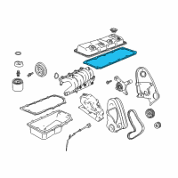 OEM Dodge Gasket-Cylinder Cover Diagram - 4777626AA