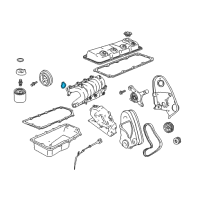 OEM 2000 Dodge Neon Gasket-Intake Manifold Diagram - 4777895AA
