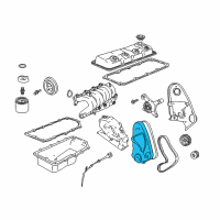 OEM Dodge Cover-Timing Belt Diagram - 4777465