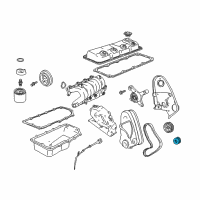 OEM Dodge Sprocket-Crankshaft Diagram - 4667604