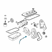 OEM 1995 Dodge Stratus Indicator-Engine Oil Level Diagram - 4777284