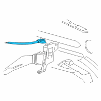 OEM Lincoln Blackwood Actuator Assembly Diagram - XL1Z-9A825-CA