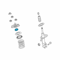OEM Hyundai Bearing-Strut Diagram - 54612-3J000