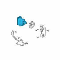 OEM 2010 Hummer H3T Pump, P/S Diagram - 94732038