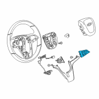 OEM 2018 Chevrolet Sonic Radio Switch Diagram - 94780541