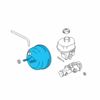 OEM Dodge Ram 1500 Power Brake Diagram - 5183870AA