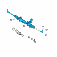 OEM 2009 Dodge Sprinter 3500 Gear-Power Steering Diagram - 68012180AA