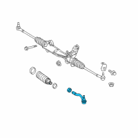 OEM Dodge Sprinter 2500 Tie Rod-Outer Diagram - 68149997AA