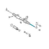 OEM 2008 Dodge Sprinter 2500 Tie Rod-Tie Rod Diagram - 68020843AB