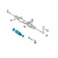 OEM 2007 Dodge Sprinter 2500 Boot-Steering Gear Diagram - 68020844AB