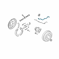 OEM 2013 Nissan Cube Sensor Assembly Anti Ski, Rear Diagram - 47900-ED000