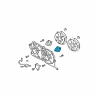 OEM Buick LaCrosse Fan Motor Diagram - 89019110