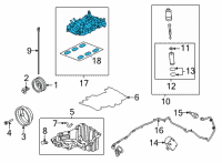 OEM 2022 Ford F-150 MANIFOLD ASY - INLET Diagram - ML3Z-9424-E