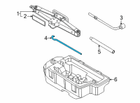 OEM Kia Stinger Bar Diagram - 091323B000