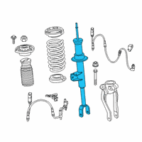 OEM 2021 BMW 840i xDrive SPRING STRUT FRONT LEFT VDC Diagram - 37-10-6-878-113