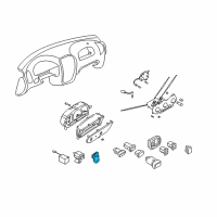 OEM Kia Rio Speed Sensor Diagram - 964204A600