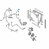 OEM 2007 Ford Freestar AC Line Diagram - 6F2Z-19835-EA