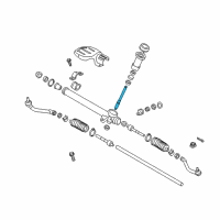 OEM 2016 Hyundai Accent Pinion Assembly-Steering Gear Box Diagram - 56511-1R501