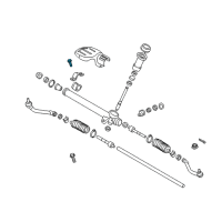 OEM Hyundai Accent Bolt-Washer Assembly Diagram - 11242-12356-K