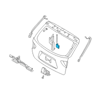 OEM 2010 Hyundai Veracruz Cont Module Assembly-Power TAILGATE, LH Diagram - 95470-3J101