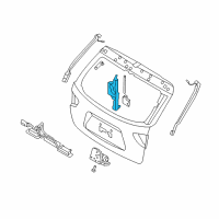 OEM Hyundai Veracruz Drive Unit Assembly-Power TAILGATE, LH Diagram - 81775-3J101