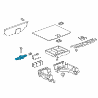 OEM 2020 Buick Envision Jack Diagram - 23405805