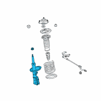 OEM 2005 Toyota Matrix Strut Diagram - 48510-A9340