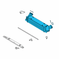 OEM 2013 BMW X1 Charge-Air Cooler Diagram - 17-51-7-624-146