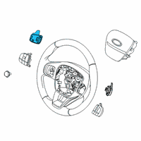 OEM Ford Paddle Switch Diagram - H1BZ-3F884-C