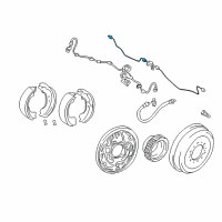 OEM 2004 Toyota Tundra Brake Tube Diagram - 47325-0C080