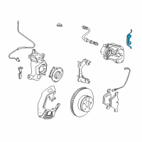 OEM BMW Alpina B7 Clip Diagram - 34-11-6-761-793