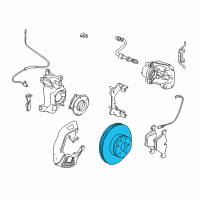 OEM BMW 745Li Brake Disc, Ventilated Diagram - 34-11-6-864-057