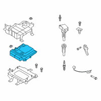 OEM 2019 Ford Ranger ECM Diagram - JR3Z-12A650-JANP