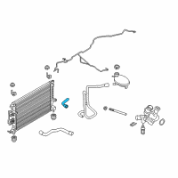 OEM 2017 Ford Escape Lower Hose Diagram - F1FZ-8286-H