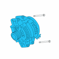 OEM BMW 340i Alternator Diagram - 12318614277