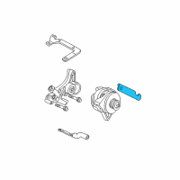 OEM Oldsmobile LSS Brace-Generator Diagram - 24503633
