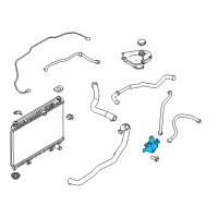 OEM 2014 Ford Fiesta Auxiliary Pump Diagram - C1BZ-8C419-A