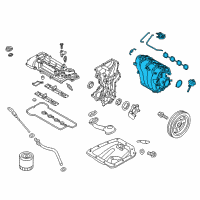 OEM 2013 Hyundai Accent Manifold Assembly-Intake Diagram - 28310-2B600