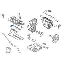OEM Hyundai Accent Gasket-Rocker Cover Diagram - 22443-2B600