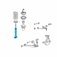 OEM 2010 Cadillac Escalade EXT Strut Diagram - 19420493